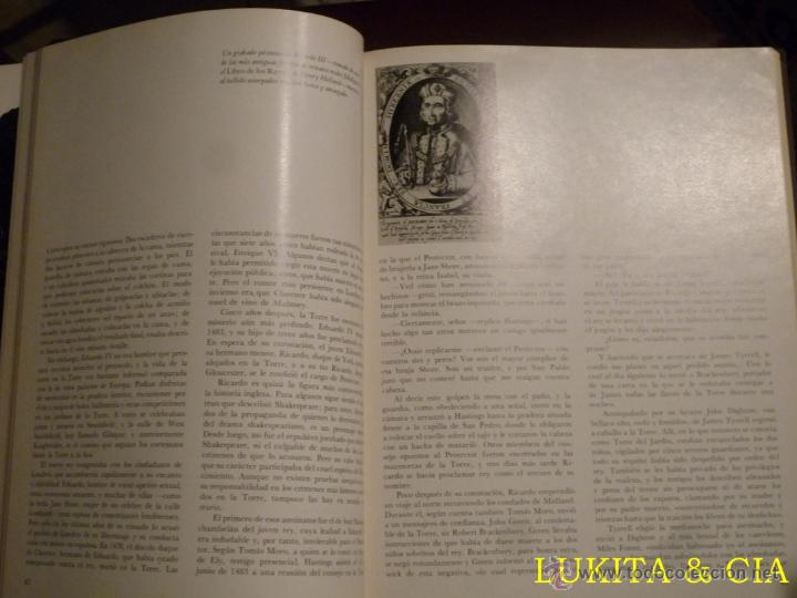 Libros: MUROS TESTIGOS DE LA HISTORIA - LA TORRE DE LONDRES - 1974 - Foto 5