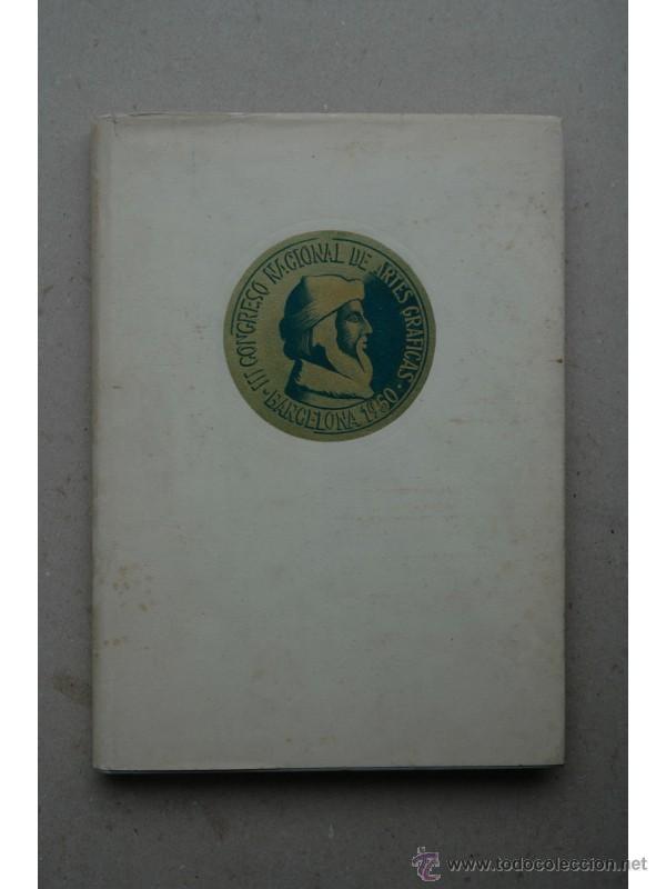 Libri di seconda mano: III Congreso Nacional de Artes Gr&aacute;ficas : celebrado en Barcelona. Junio 1950 - CONGRESO NACIONAL DE