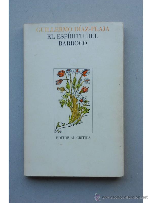 Libros: El esp&iacute;ritu del Barroco - D&Iacute;AZ-PLAJA, Guillermo - Foto 1