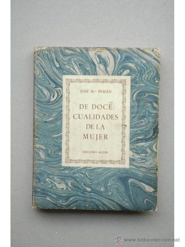 Libros: De doce cualidades de la mujer - PEM&Aacute;N, Jos&eacute; Mar&iacute;a - Foto 1