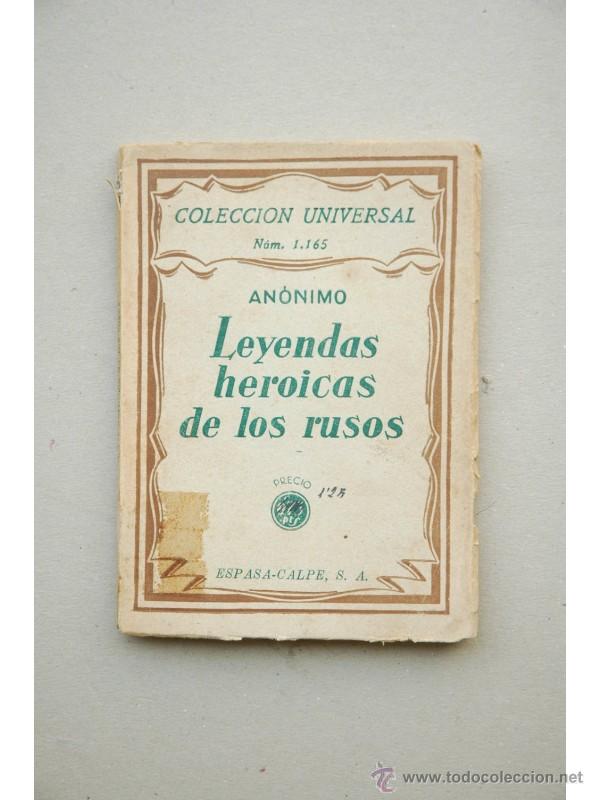 Libros: LEYENDAS her&oacute;icas de los rusos - Foto 1