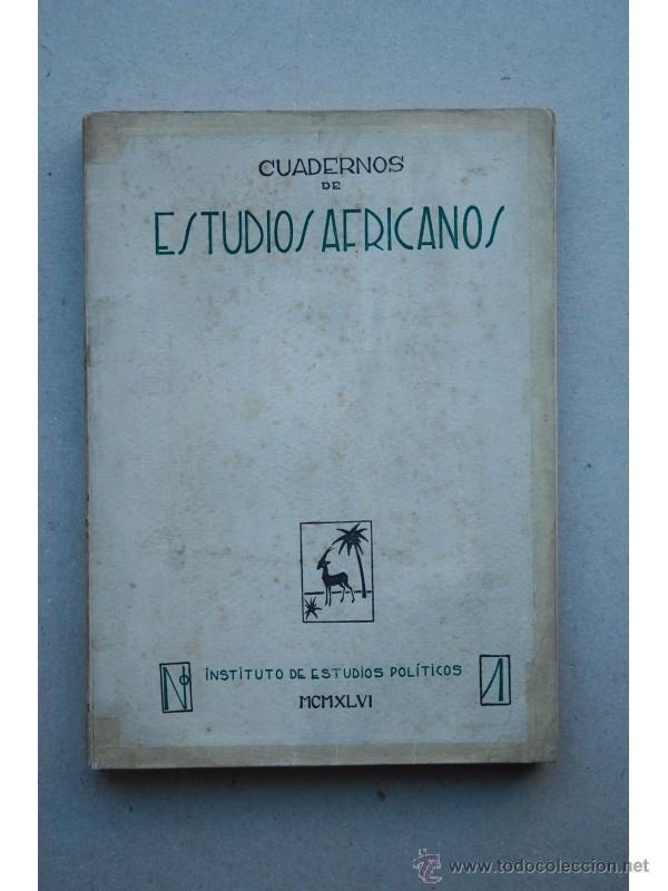 Libros: CUADERNOS de Estudios Africanos. I - Foto 1