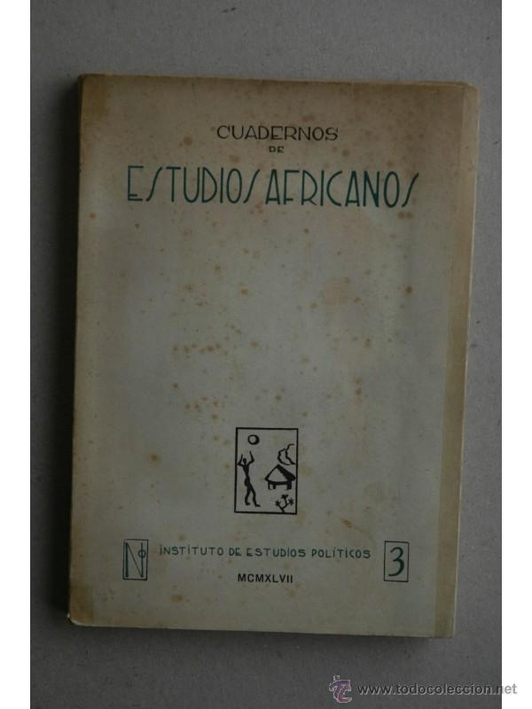 Libros: CUADERNOS de Estudios Africanos. III - Foto 1