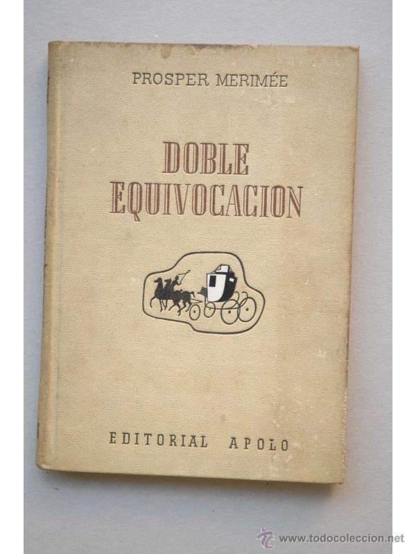 Libros: Doble equivocaci&oacute;n - MERIM&Eacute;E, Prosper - Foto 1
