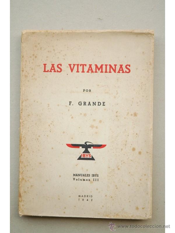 Libros: Las vitaminas - GRANDE, F. - Foto 1