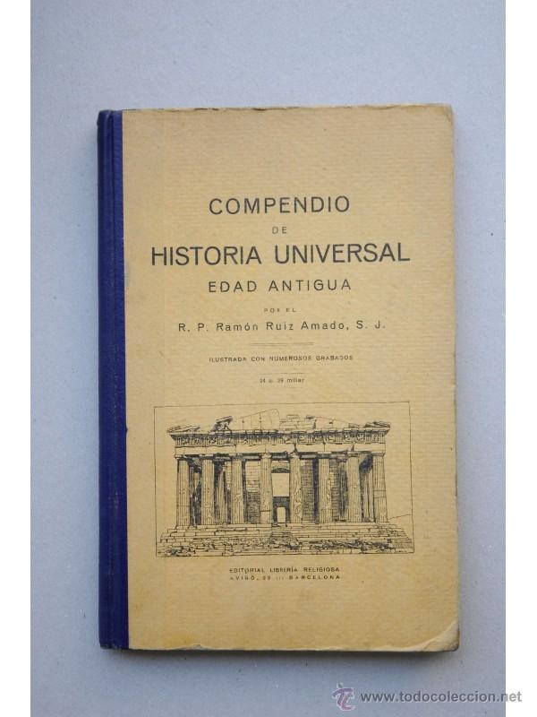 Libros: Compendio de historia universal. Edad antigua - RUIZ AMADO, Ram&oacute;n - Foto 1