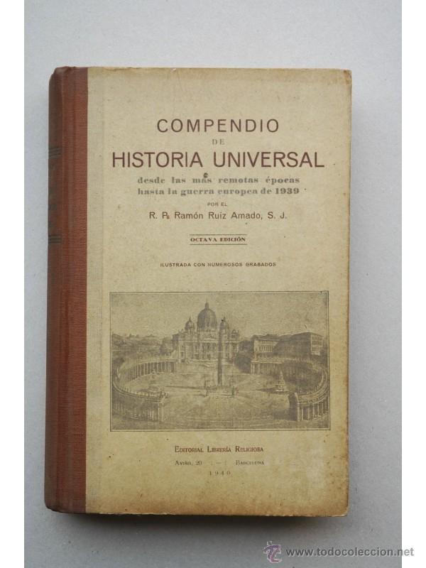 Libros: Compendio de historia universal - RUIZ AMADO, Ram&oacute;n - Foto 1