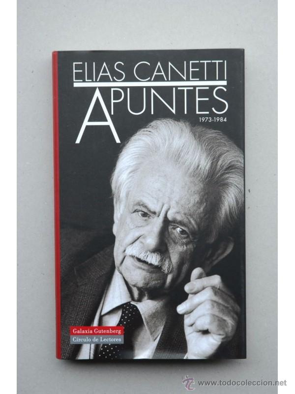 Libros: Apuntes 1973-1984 - CANETTI, Elias - Foto 1