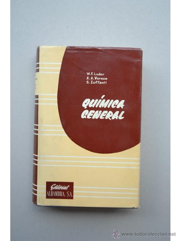 Libros: Qu&iacute;mica general - LUDER, W. F. - Foto 1
