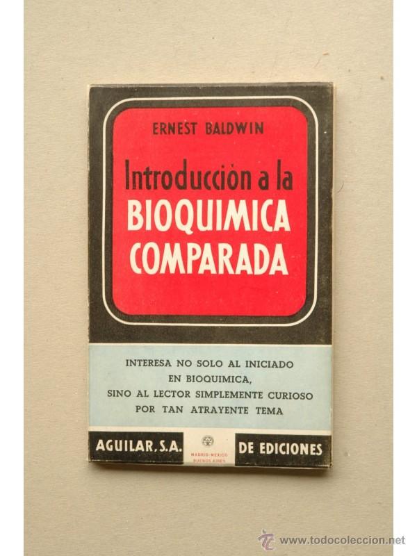 Libros: Introducci&oacute;n a la bioqu&iacute;mica comparada - BALDWIN, Ernest - Foto 1