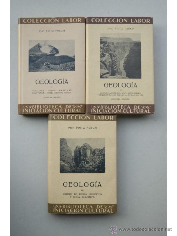 Libros: Geolog&iacute;a - FRECH, Fritz - Foto 1