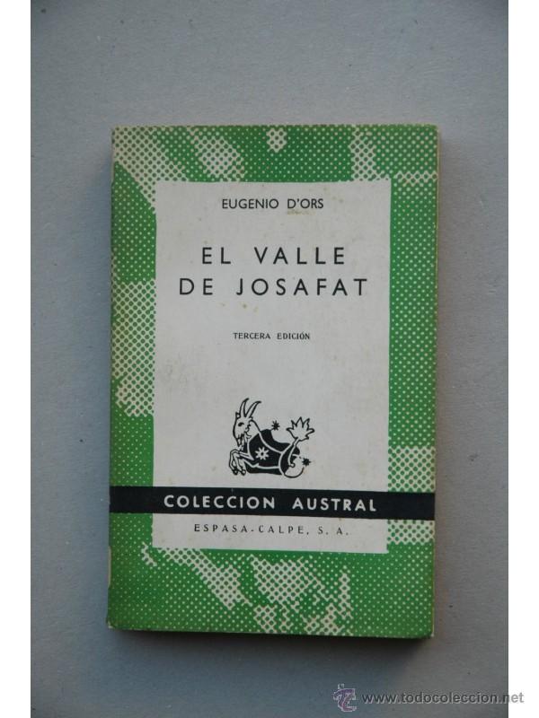 Libros: El valle de Josafat - DORS, Eugenio - Foto 1