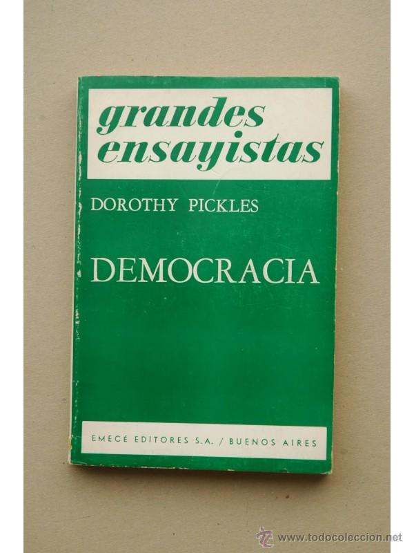 Libros: Democracia - PICKLES, Dorothy - Foto 1