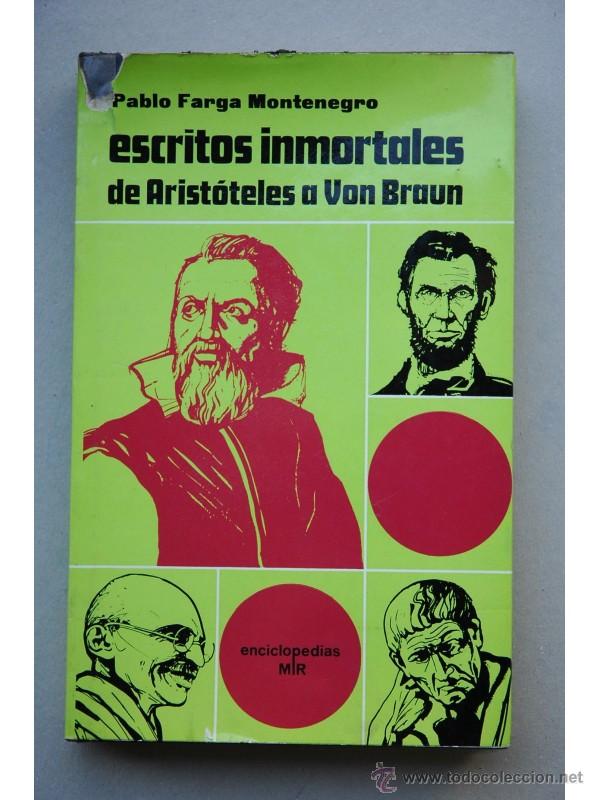 Libros: ESCRITOS inmortales : de Arist&oacute;teles a Von Braun - Foto 1