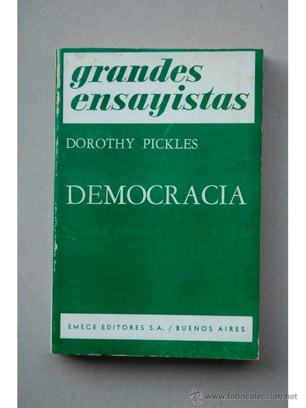 Libros: Democracia - PICKLES, Dorothy - Foto 1