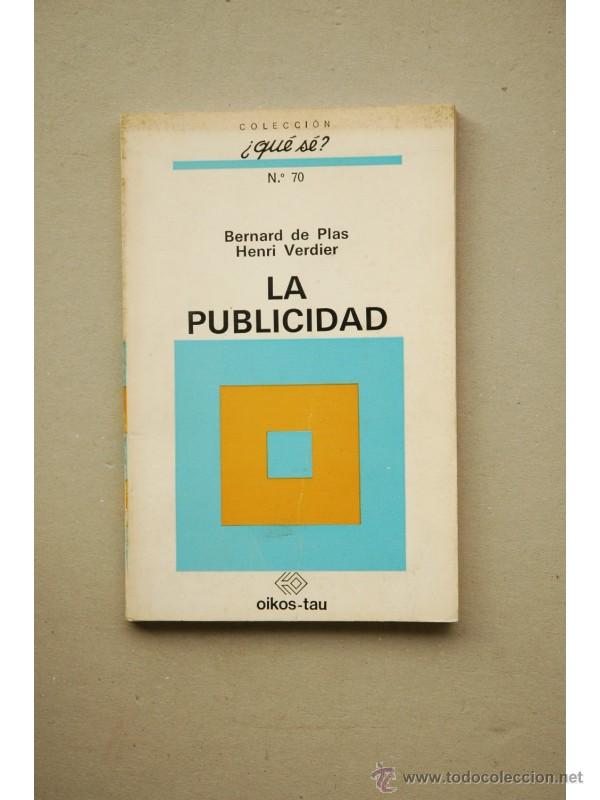 Libros: La publicidad - PLAS, Bernard de - Foto 1
