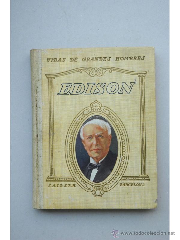 Libros: Vida de Edison - MORALES, Mar&iacute;a Luz - Foto 1