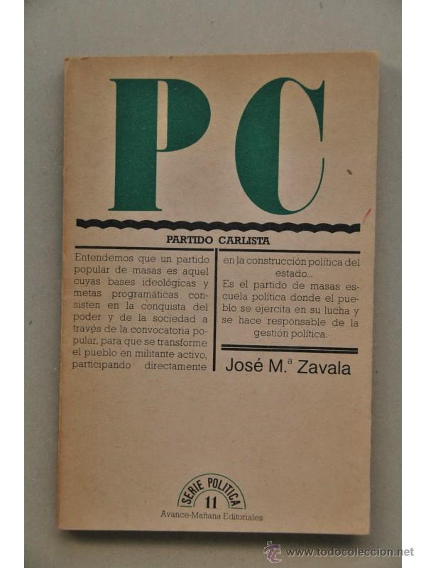Libros: Partido Carlista - ZAVALA, Jos&eacute; Mar&iacute;a - Foto 1