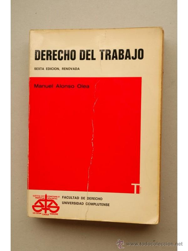 Libros: Derecho del trabajo - ALONSO OLEA, Manuel - Foto 1