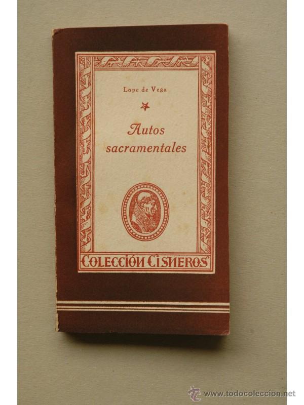 Libros: Autos sacramentales - VEGA, Lope de - Foto 1