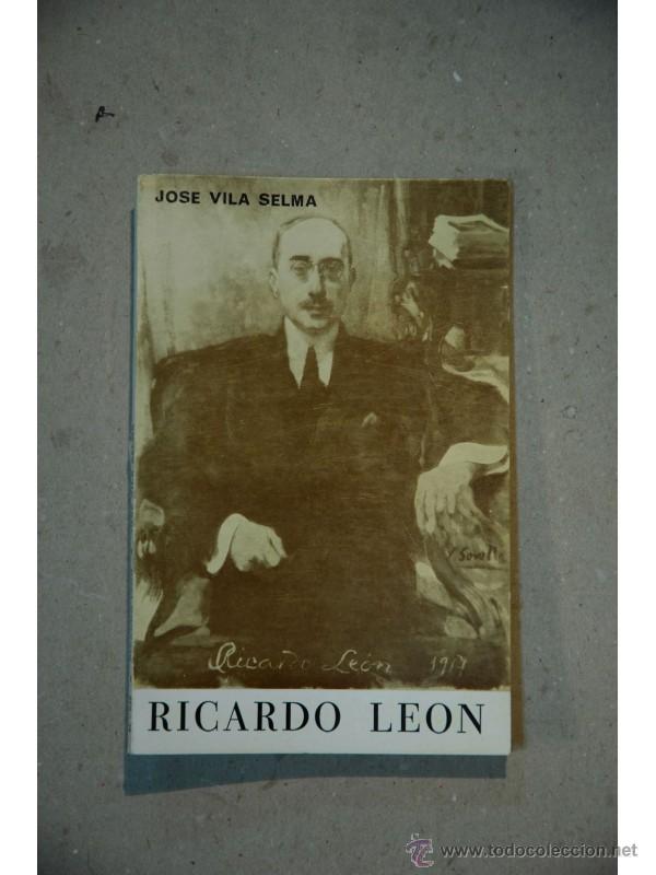Libros: Ricardo Le&oacute;n, 1877-1977 - VILA SELMA, Jos&eacute; - Foto 1