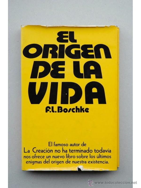 Libros: El origen de la vida - BOSCHKE, F. L. - Foto 1