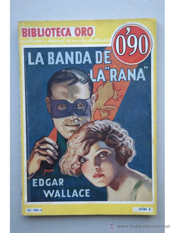 Libros: La banda de la Rana - WALLACE, Edgar - Foto 1