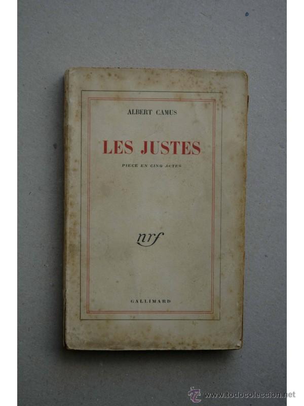 Libros: Les justes : piece en cinq actes - CAMUS, Albert - Foto 1