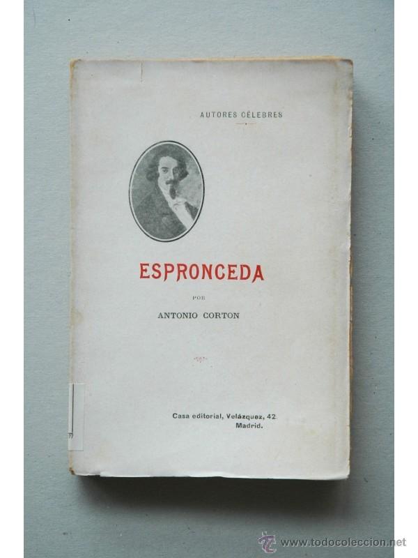 Libros: Espronceda - CORT&Oacute;N, Antonio - Foto 1