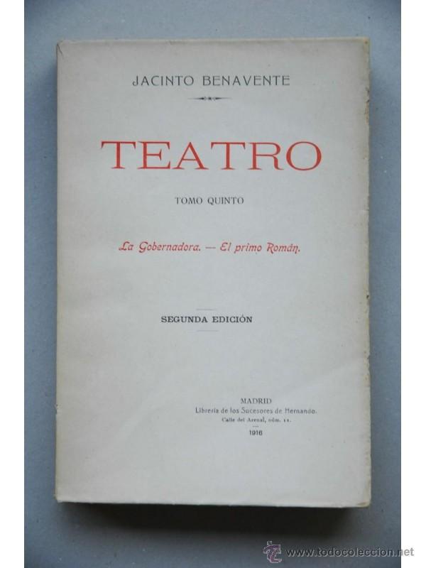 Libros: La gobernadora , El primo Rom&aacute;n - BENAVENTE, Jacinto - Foto 1