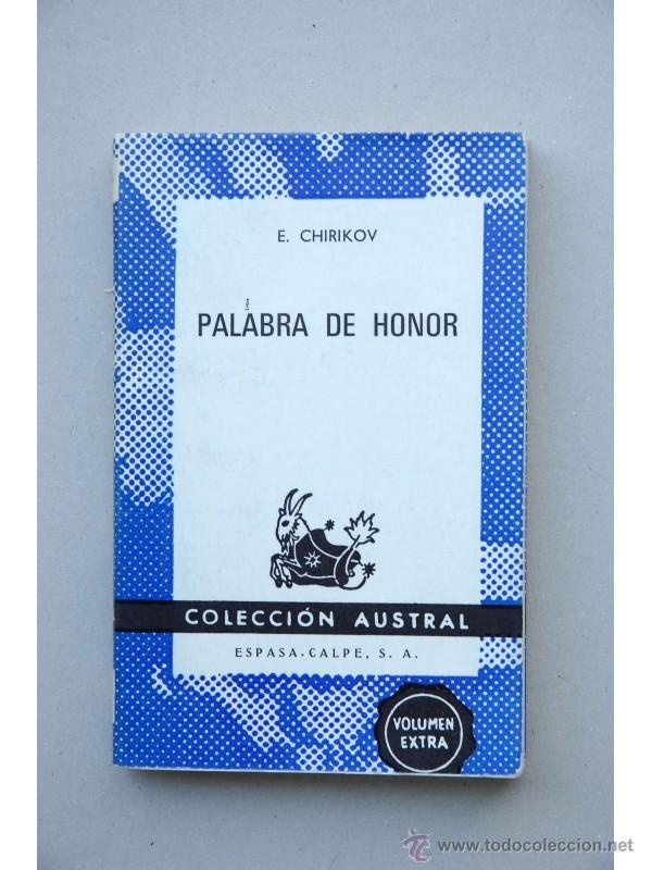 Libros: Palabra de honor - CHIRIKOV, Eugenin - Foto 1