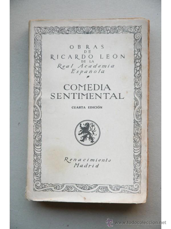 Libros: Comedia sentimental : novela - LE&Oacute;N, Ricardo - Foto 1