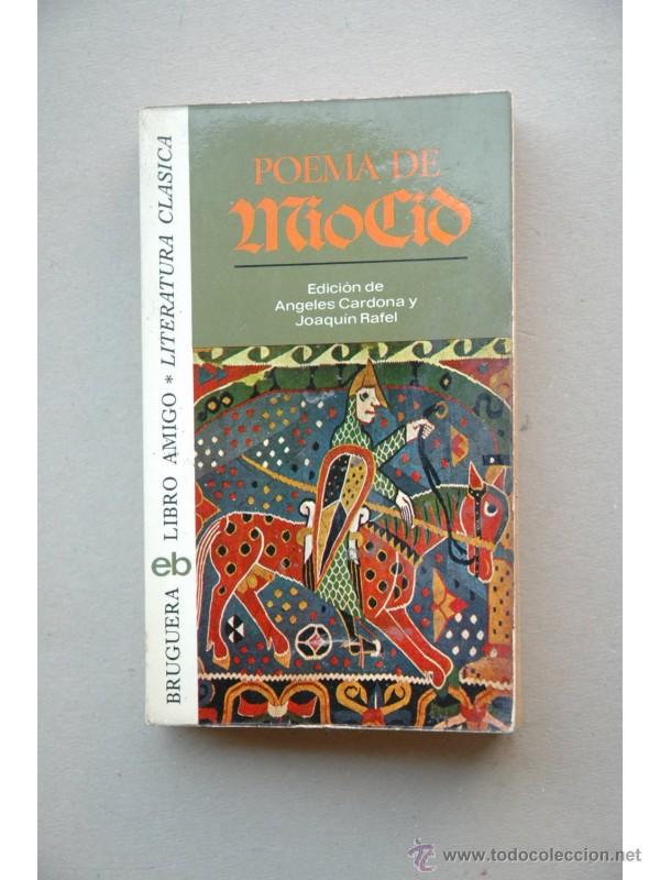 Libros: POEMA del Mio Cid : texto original y transcripci&oacute;n moderna - AN&Oacute;NIMO - Foto 1