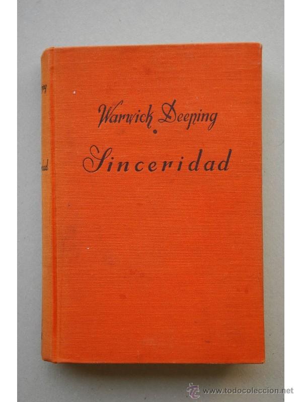 Libros: Sinceridad - DEEPING, Warwick - Foto 1