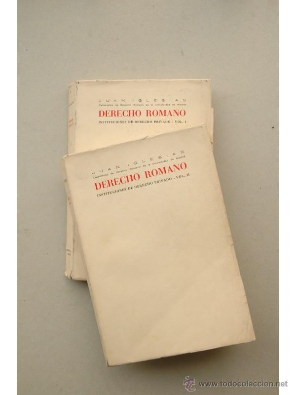 Libros: Derecho romano - IGLESIAS, Juan - Foto 1
