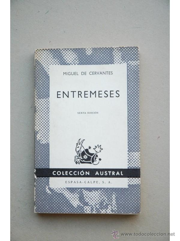 Libros: Entremeses - CERVANTES SAAVEDRA, Miguel de - Foto 1