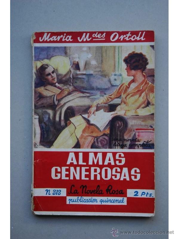 Libros: Almas generosas - ORTOLL, Mar&iacute;a Mercedes - Foto 1