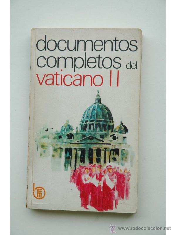 Libros: DOCUMENTOS completos del Vaticano II - AN&Oacute;NIMO - Foto 1