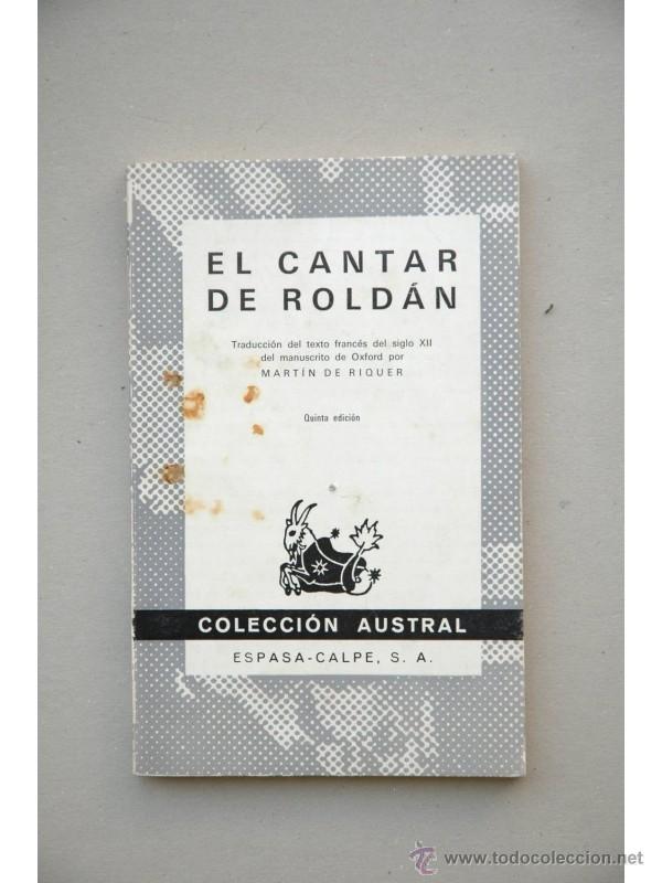 Libros: El CANTAR de Rold&aacute;n - Foto 1