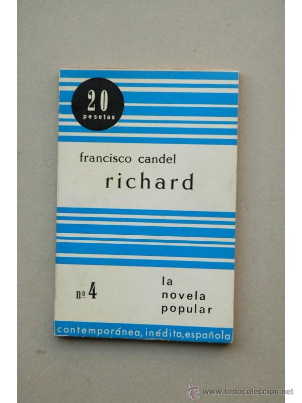 Libros: Richard - CANDEL, Francisco - Foto 1