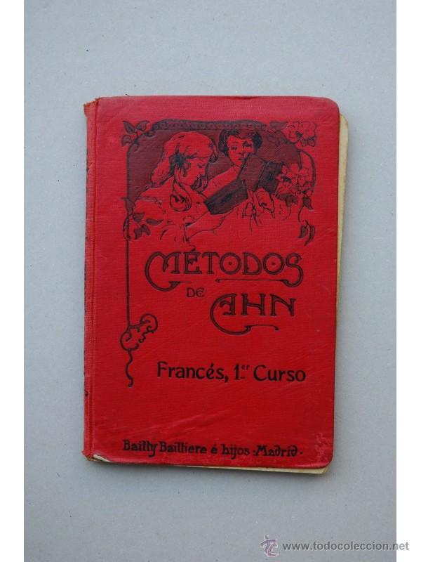 Libros: PRIMER curso de franc&eacute;s , seguido de un compendio de gram&aacute;tica francesa. M&eacute;tod de Ahn - Foto 1