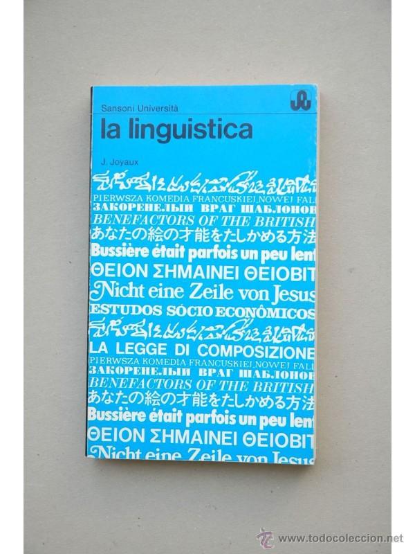 Libros: La linguistica - JOYAUX, Julia - Foto 1