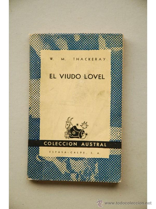 Libros: El viudo Lovel - THACKERAY, Wiliam Makepeace - Foto 1