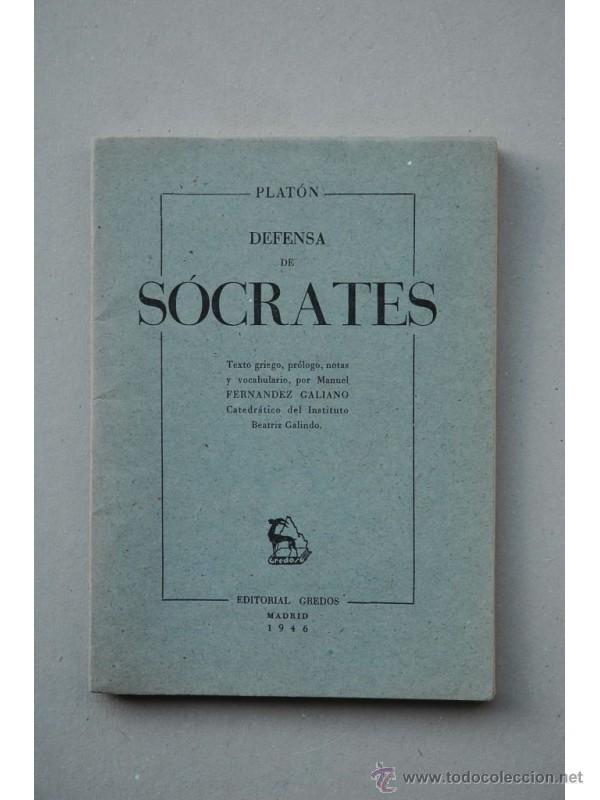 Libros: Defensa de S&oacute;crates - PLAT&Oacute;N - Foto 1
