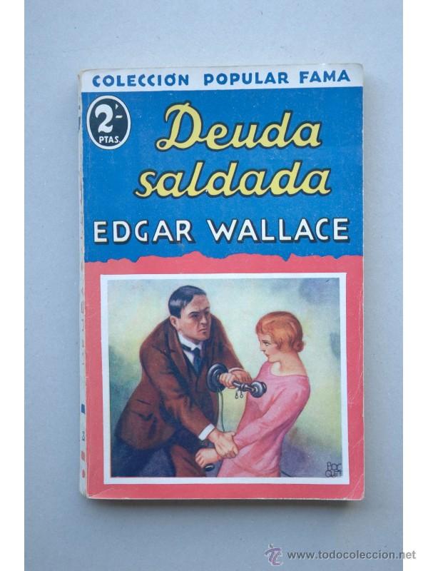 Libros: Deuda saldada   A Debt Discharged - WALLACE, Edgar - Foto 1
