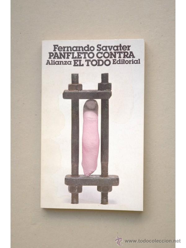 Libros: Panfleto contra el todo - SAVATER, Fernando - Foto 1