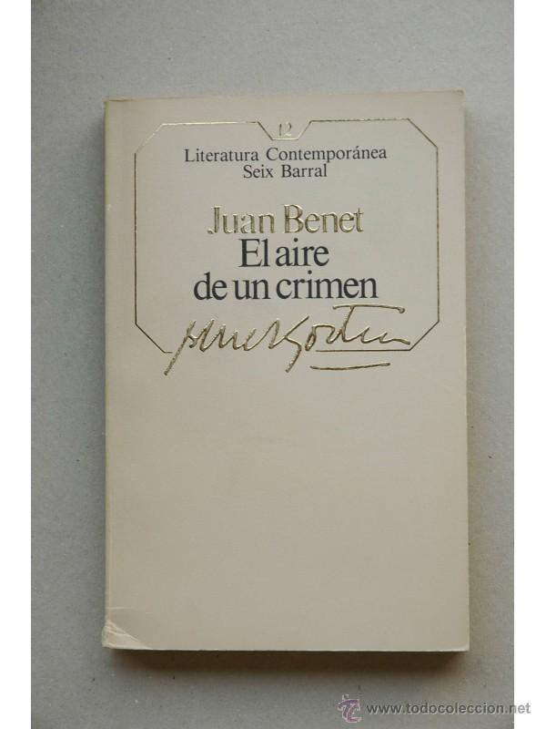 Libros: El aire de un crimen - BENET, Juan - Foto 1