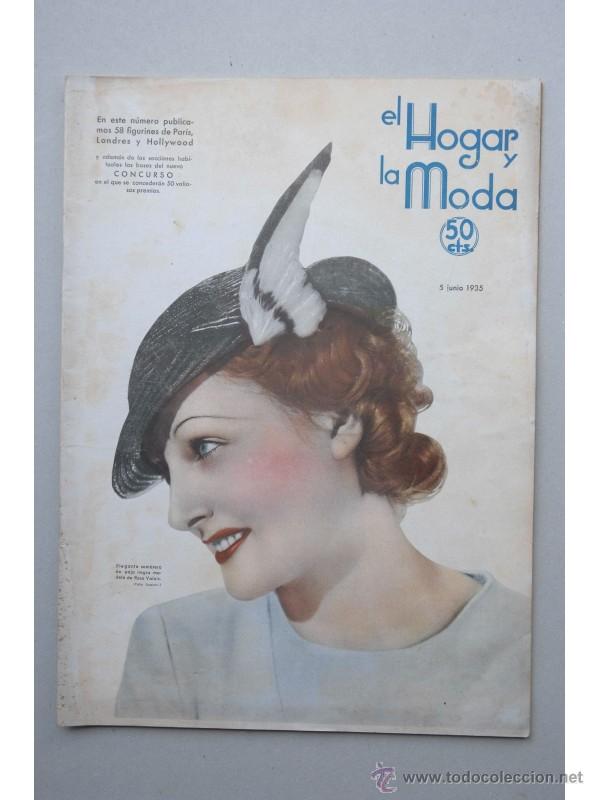 Libros: El HOGAR y la moda. -- A&ntilde;o XXVII.-- N&ordm; 1051 (5 de junio1935) - Foto 1