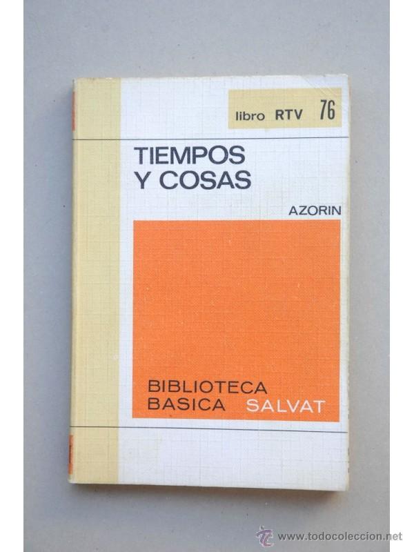 Libros: Tiempos y cosas - AZOR&Iacute;N - Foto 1