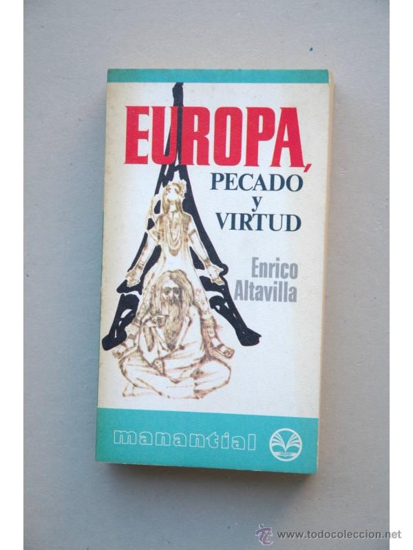 Libros: Europa, pecado y virtud - ALTAVILLA, Enrico - Foto 1
